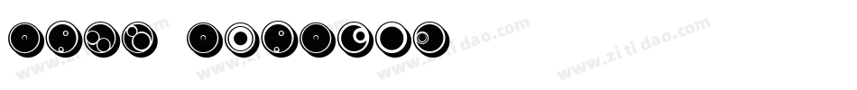 crop circles字体转换